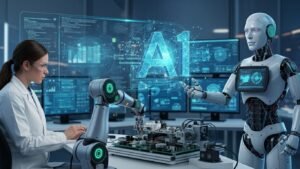 Read more about the article Innovative Automation Solutions: Merging Robotics and AI for a Brighter Future (With How AI Manipulates The Physical World Audio Overview & Quiz)