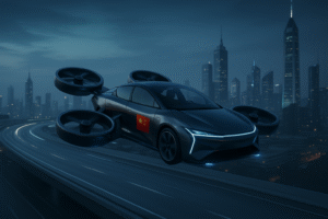 Read more about the article China’s Flying Car Revolution: eVTOLs Set to Soar by 2026