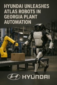 Read more about the article Hyundai Unleashes Atlas Robots in Georgia Plant: A $21B Bet on the Future of Humanoid Automation in the U.S.