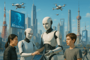 Read more about the article Why Humanoid AI Robots Are Booming in Asia (AI, Robotics, Asia Tech)