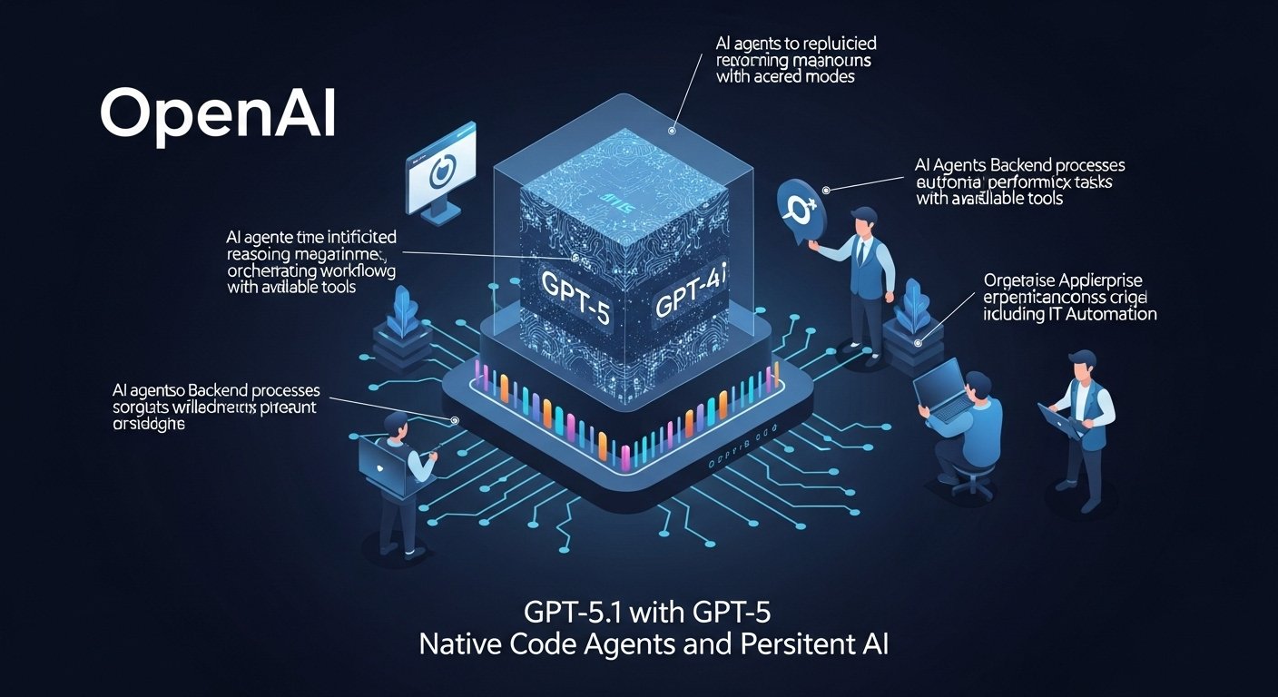 Read more about the article Unlocking Enterprise Agility: How OpenAI’s GPT-5.1 with Native Code Agents and Persistent AI is Revolutionizing Backend Automation (With Unpacked_Enterprise AI’s Unified Platform Audio Overview)