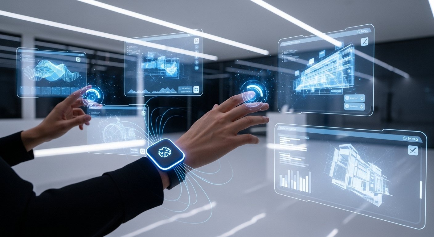 Read more about the article Meta’s AI Wristband: The Future of Wearable Tech That Reads Your Mind (and Transforms Interaction) ( With Meta’s Mind-Reading Wristband Audio Overview)