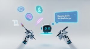 Read more about the article From Pixels to Prose: How Generative AI is Redefining Creativity and Content Creation (With Generative AI-Redefining Creativity Audio Overview)