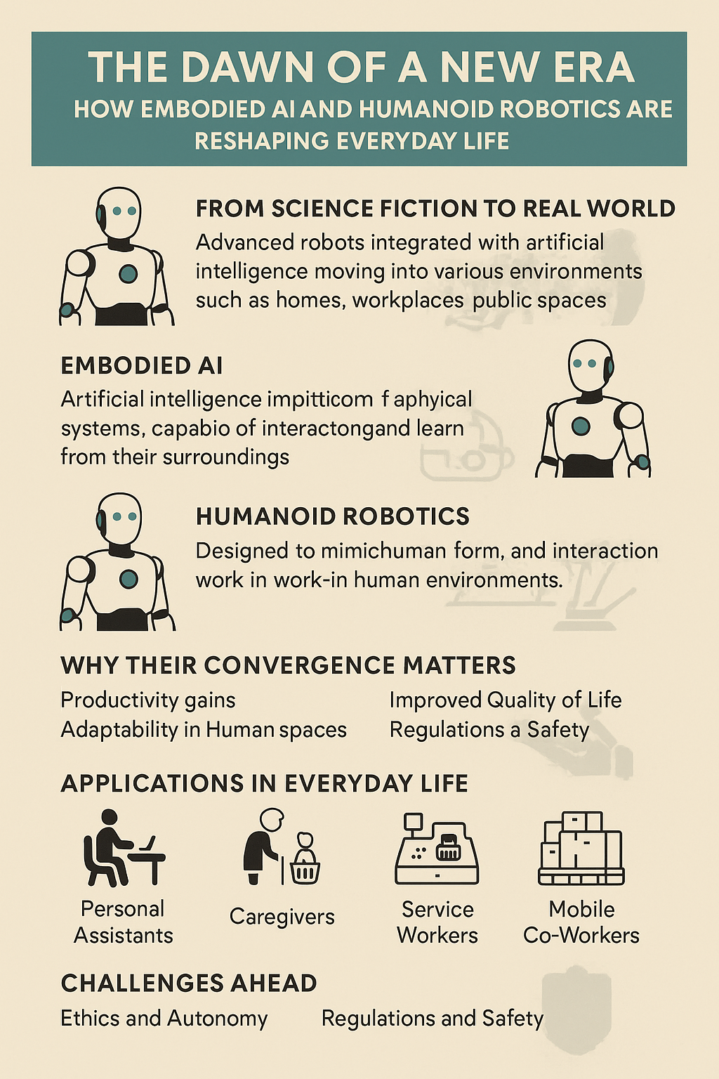 Read more about the article The Dawn of a New Era: How Embodied AI and Humanoid Robotics Are Reshaping Everyday Life (With “From Sci-Fi to Your Living Room” Audio Overview)