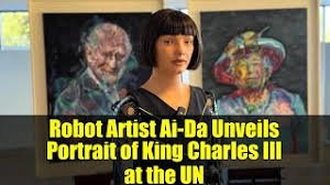 Read more about the article From Algorithm to Anointed: How a Robot Painted King Charles III and Sparked a Global Conversation at the UN (With When Robot Paint Art, Ai-Da AI Arts, The Future of Creativity Audio Overview)