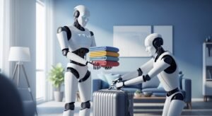 Read more about the article Tesla Optimus Humanoid Robot New Viral Demo: Folding Laundry, Walking Smoothly, and Packing Luggage (With Humanoid Hype To Household Reality Audio Overview & Quiz)