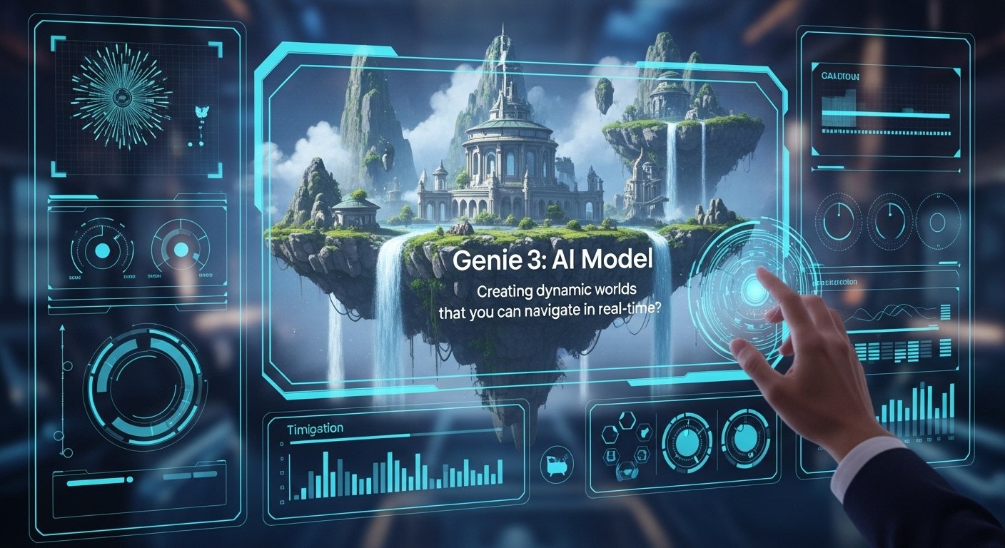 Read more about the article Genie 3: Creating Dynamic Worlds You Can Navigate in Real-Time (With Type Your World Into Existence_ The Future of Interactive Digital Reality Audio Overview & Quiz)