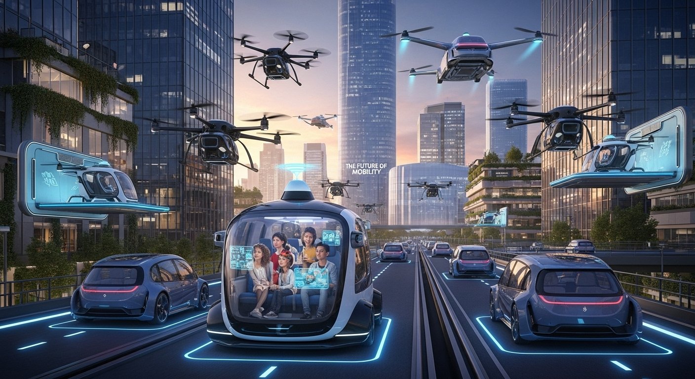 Read more about the article The Future of Mobility for the 2030 Generation: Why Roads May Soon Be Obsolete (With Beyond Gridlock_ Your 2030 The Future of Mobility Audio Oveview & Quiz)