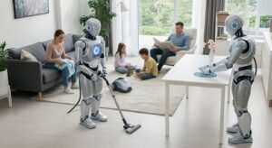 Read more about the article China’s $1,370 Humanoid Robot That Went Viral — And Neo Enters the Market- Started a Humanoid Revolution (With $1,370 vs. $20,000: The Robot War for Your Home and the Future of Work Audio Overview & Quiz)